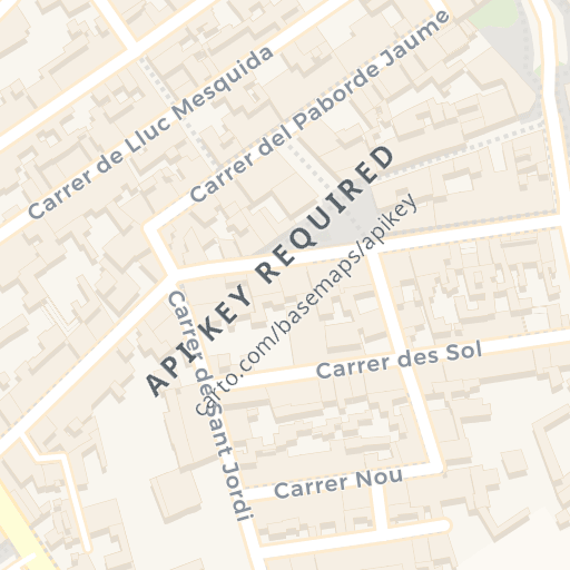 Mapa de ubicación — AV JOSEP VERD SASTRE 13 1 00, SANTA MARIA DEL CAMI