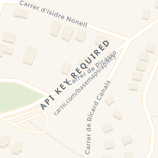 Mapa de ubicación — Calle Oredes, nº 10, Urb. Canyelles, parcela número