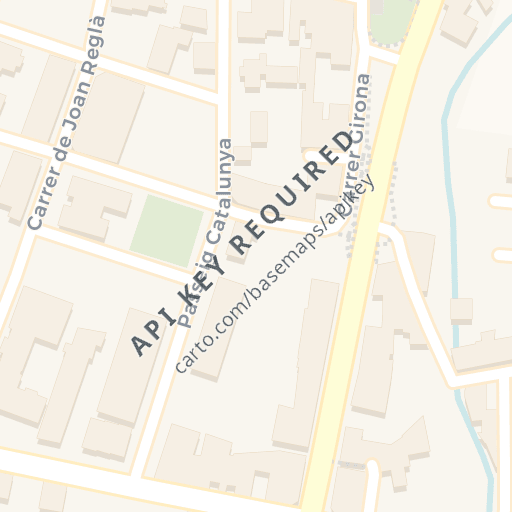 Mapa de ubicación — calle Parets, Bàscara, Girona