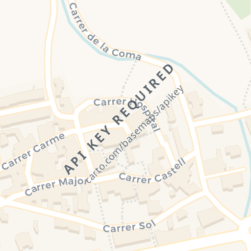 Mapa de ubicación — Av. Vallbanera, 54 - Urb. Mas