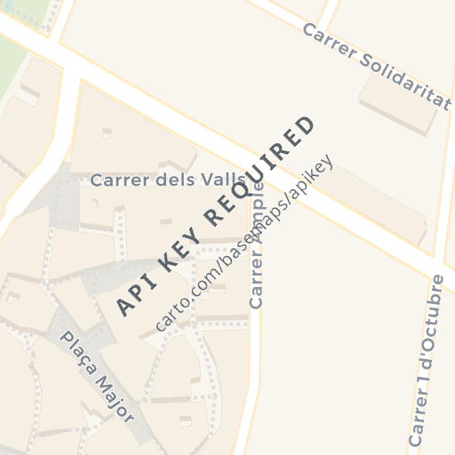 Mapa de ubicación — C. Nou, 61 2º, La Bisbal d'Empordà, Girona