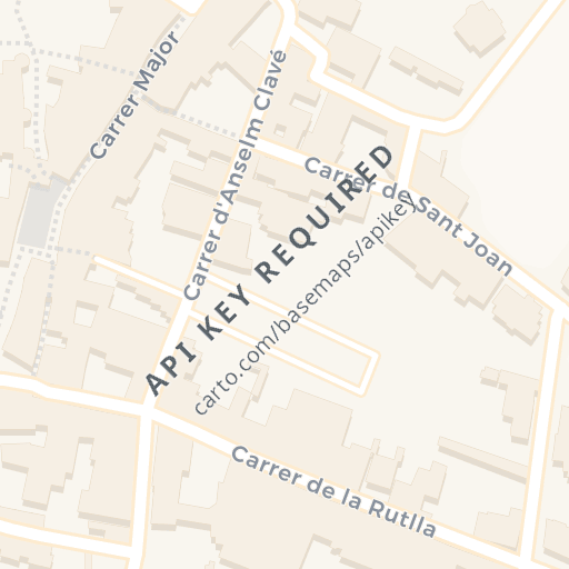 Mapa de ubicación — calle ebre, CALONGE, Girona