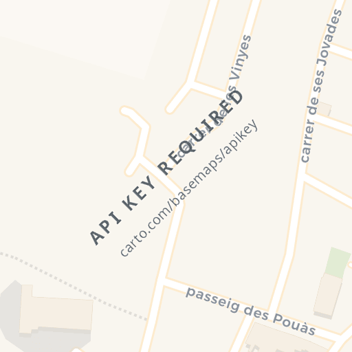 Mapa de ubicación — AVENIDA DE MEXICO 4, SANTA MARGARITA, Baleares