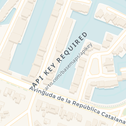 Mapa de ubicación — Urb Empuriabrava, sector Port Moxó, Empuriabrava
