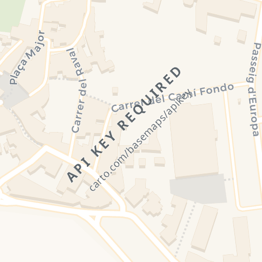 Mapa de ubicación — C/ Del Raval, PALS, Girona