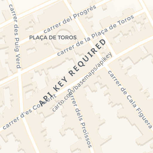 Mapa de ubicación — CL PLAZA 17 1 2, FELANITX, Baleares