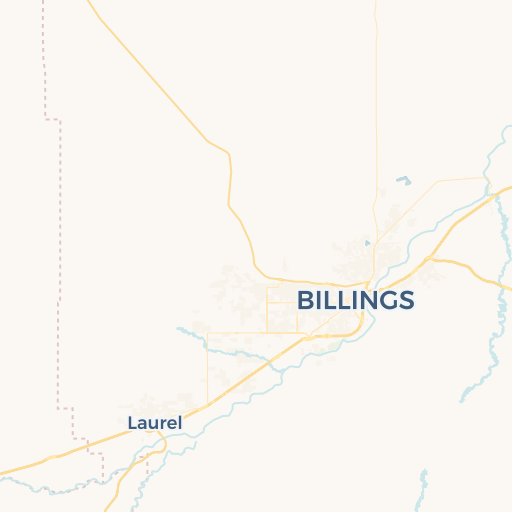 map of Billings