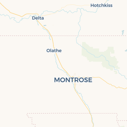 map of Montrose