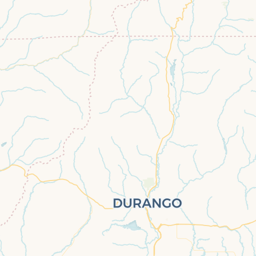 map of Durango