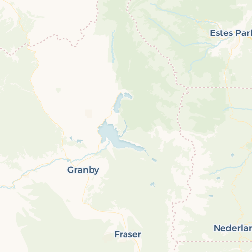 map of Estes Park