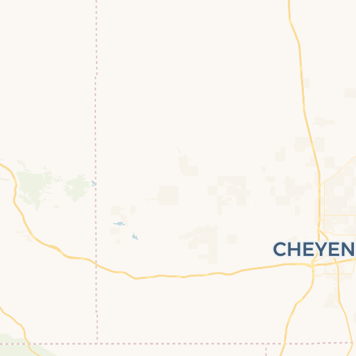 map of Cheyenne