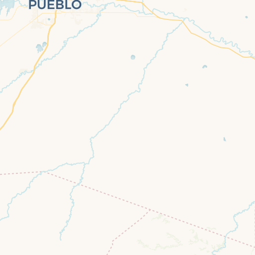 map of Pueblo