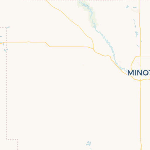 map of Minot