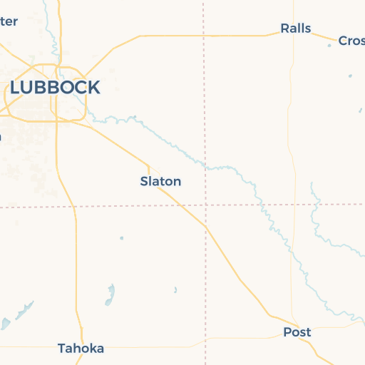 map of Lubbock
