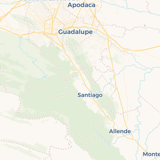 map of San Pedro Garza García