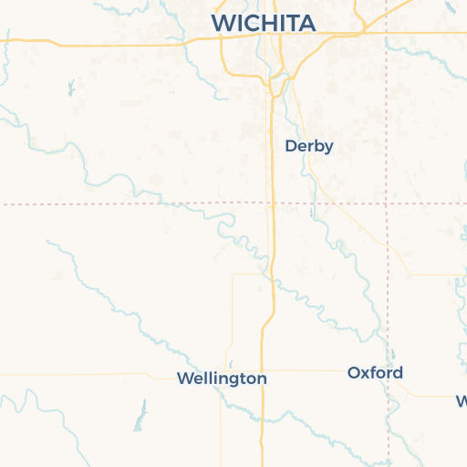 map of Wichita