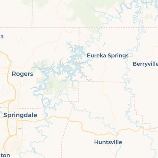map of Rogers