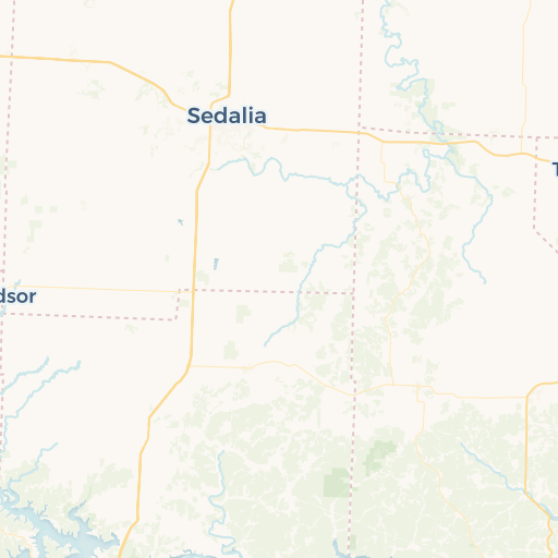 map of Sedalia