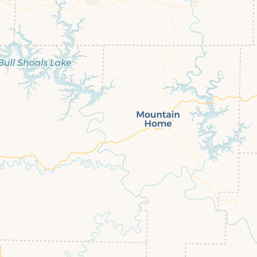 map of Mountain Home