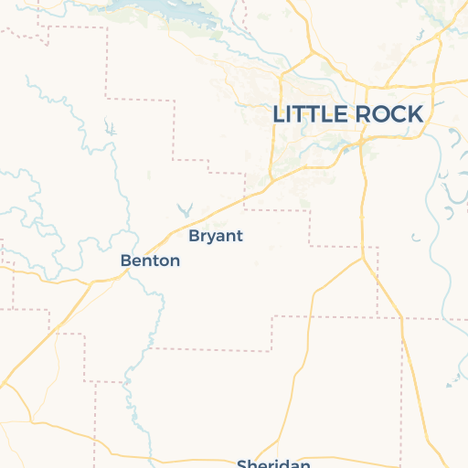 map of Benton