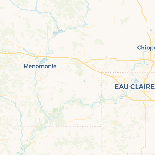 map of Eau Claire