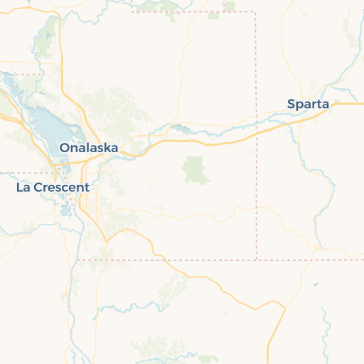 map of La Crosse