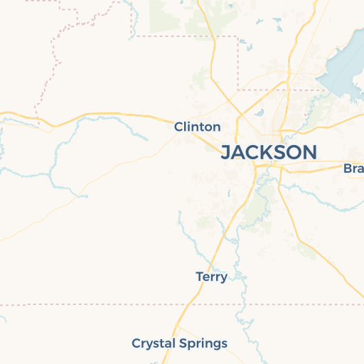 map of Jackson