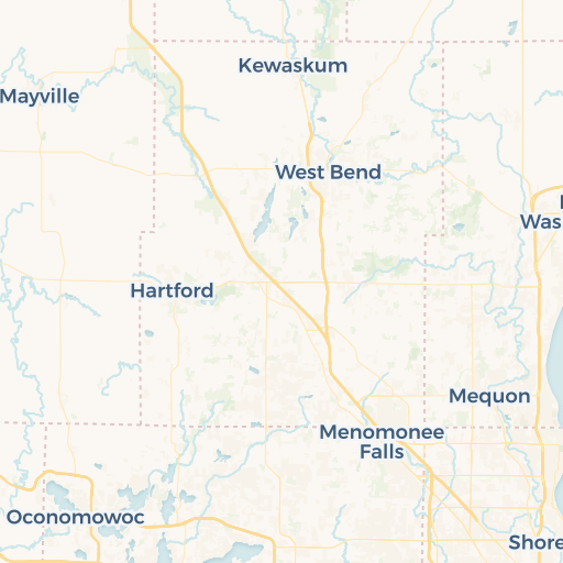 map of Thiensville