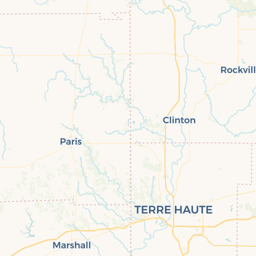 map of Terre Haute