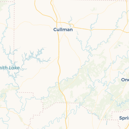 map of Cullman
