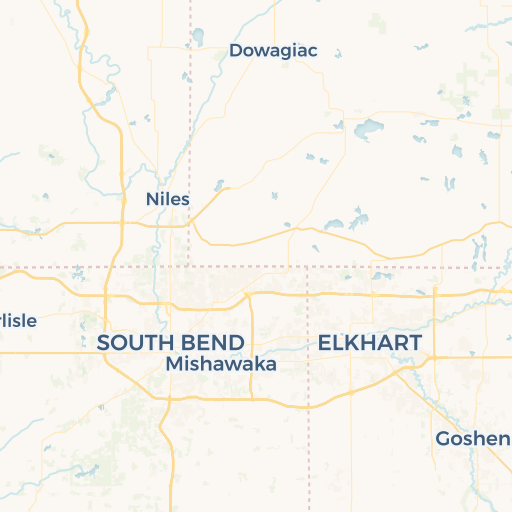 map of Goshen