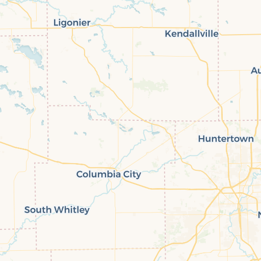 map of Fort Wayne
