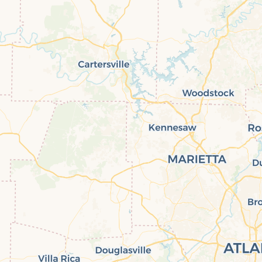 map of Acworth