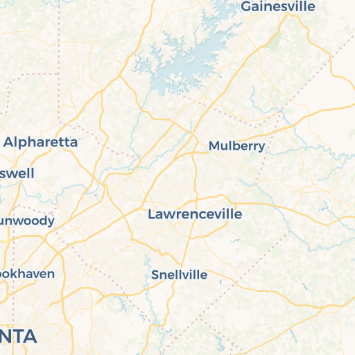map of Snellville