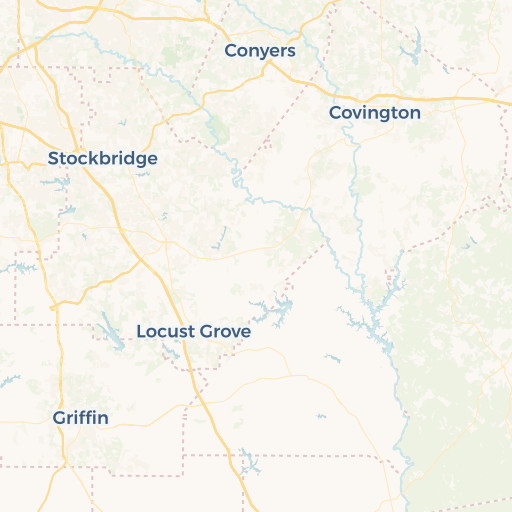 map of Covington