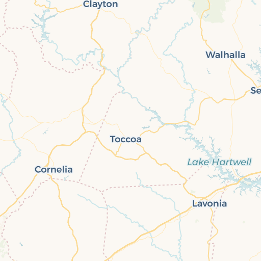 map of Clayton