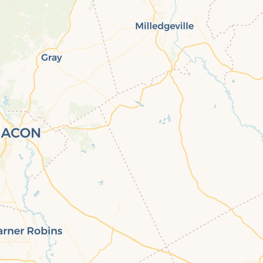 map of Macon