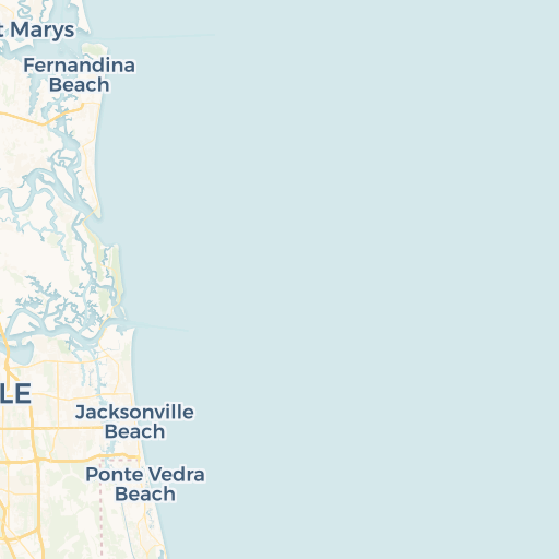 map of Fernandina Beach