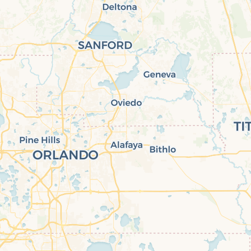 map of Altamonte Springs