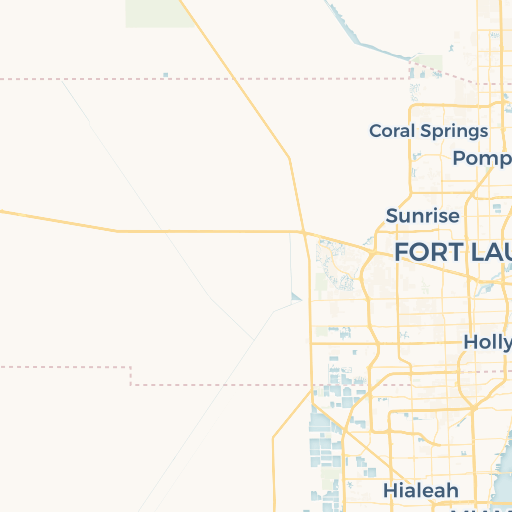 map of Lauderhill