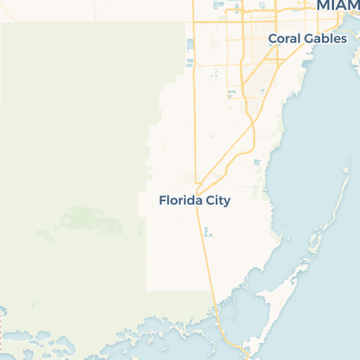 map of Cutler Bay