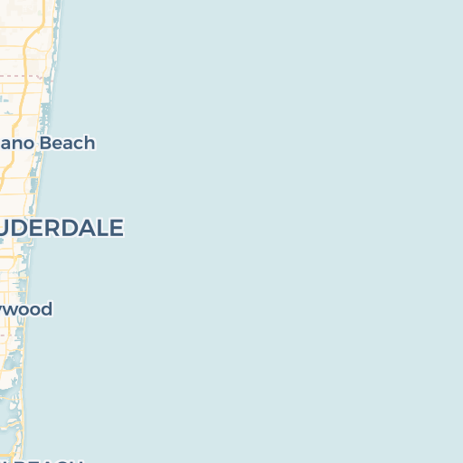map of Deerfield Beach