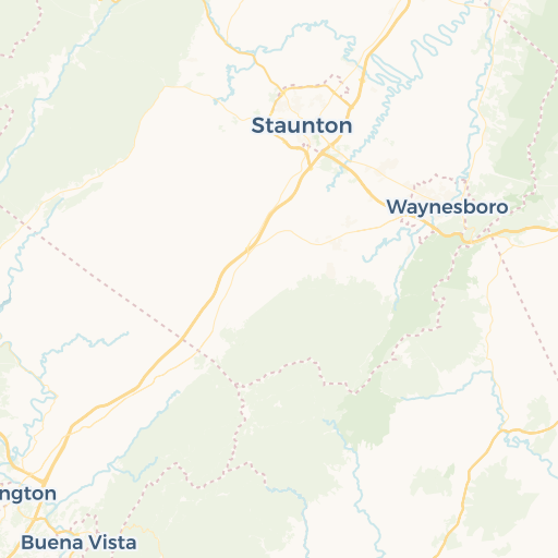 map of Staunton