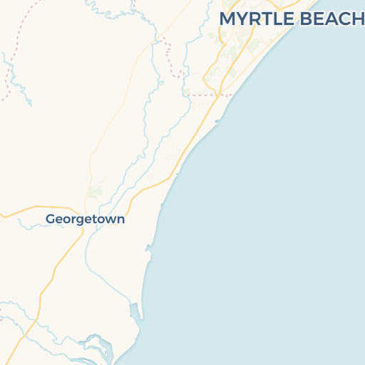map of Myrtle Beach