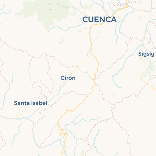 map of Cuenca
