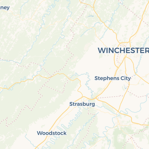 map of Winchester