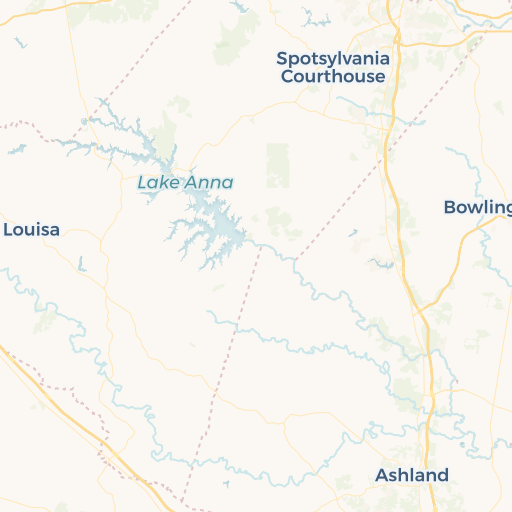 map of Fredericksburg