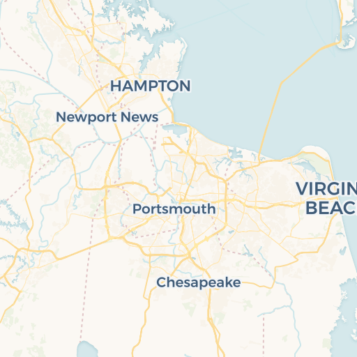 map of Norfolk