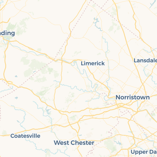 map of Exton