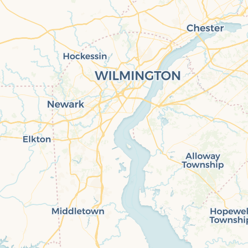 map of Chadds Ford